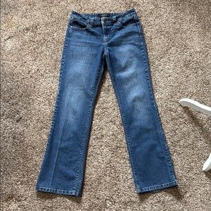 Blue Flare Wide Leg Jeans with Classic Denim Look